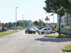 La zona industriale di Riese dove ha perso la vita il motociclista