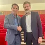 Alessandro Kirschner a destra con Elio Orio a sinistra