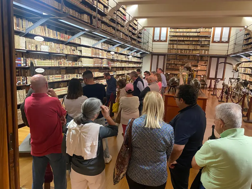 Visitatori alla Collezione Scarpa a Treviso