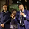 L’ultima visita di Matteo Salvini sotto la loggia dei Trecento