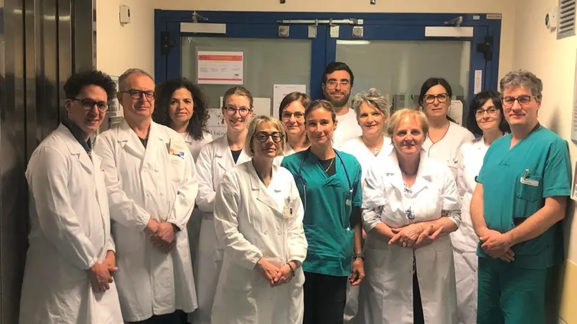 L'équipe di ematologia dell'ospedale di Treviso