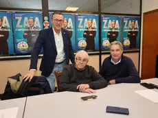 Stefano Marcon, con Gian Paolo Gobbo e Dimitri Coin
