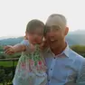 Claudio Marchesin insieme alla sua bimba