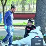 I carabinieri del Ris sul luogo del delitto della Baita al Lago