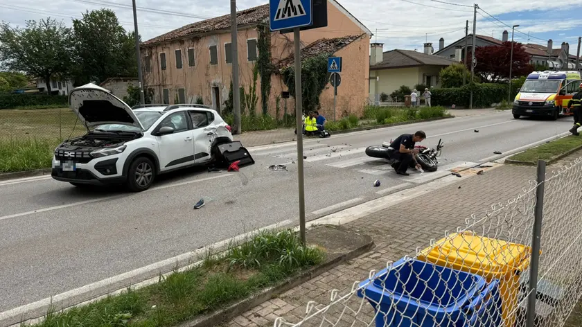 Le immagini dello schianto a Istrana