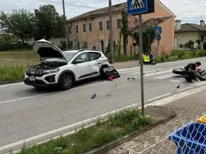 Le immagini dello schianto a Istrana