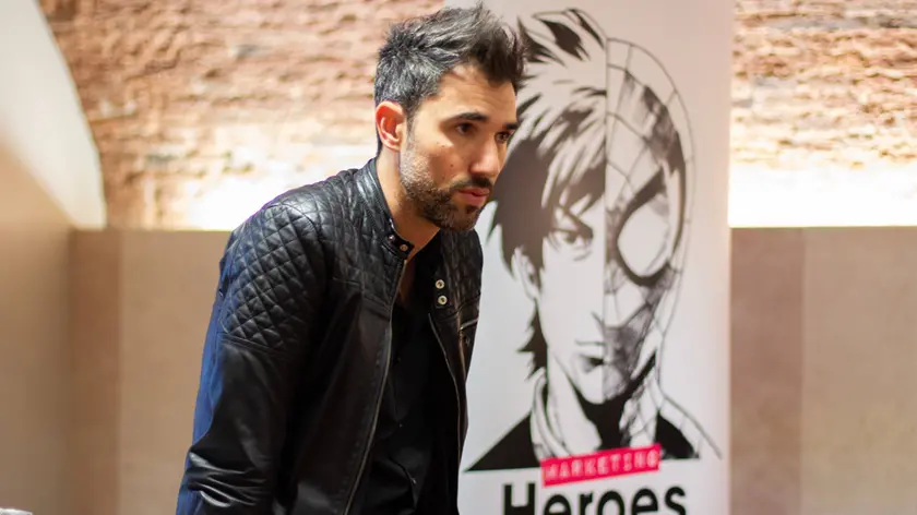 Bassel Bakdounes, titolare di Velvet Media, azienda castellana di marketing