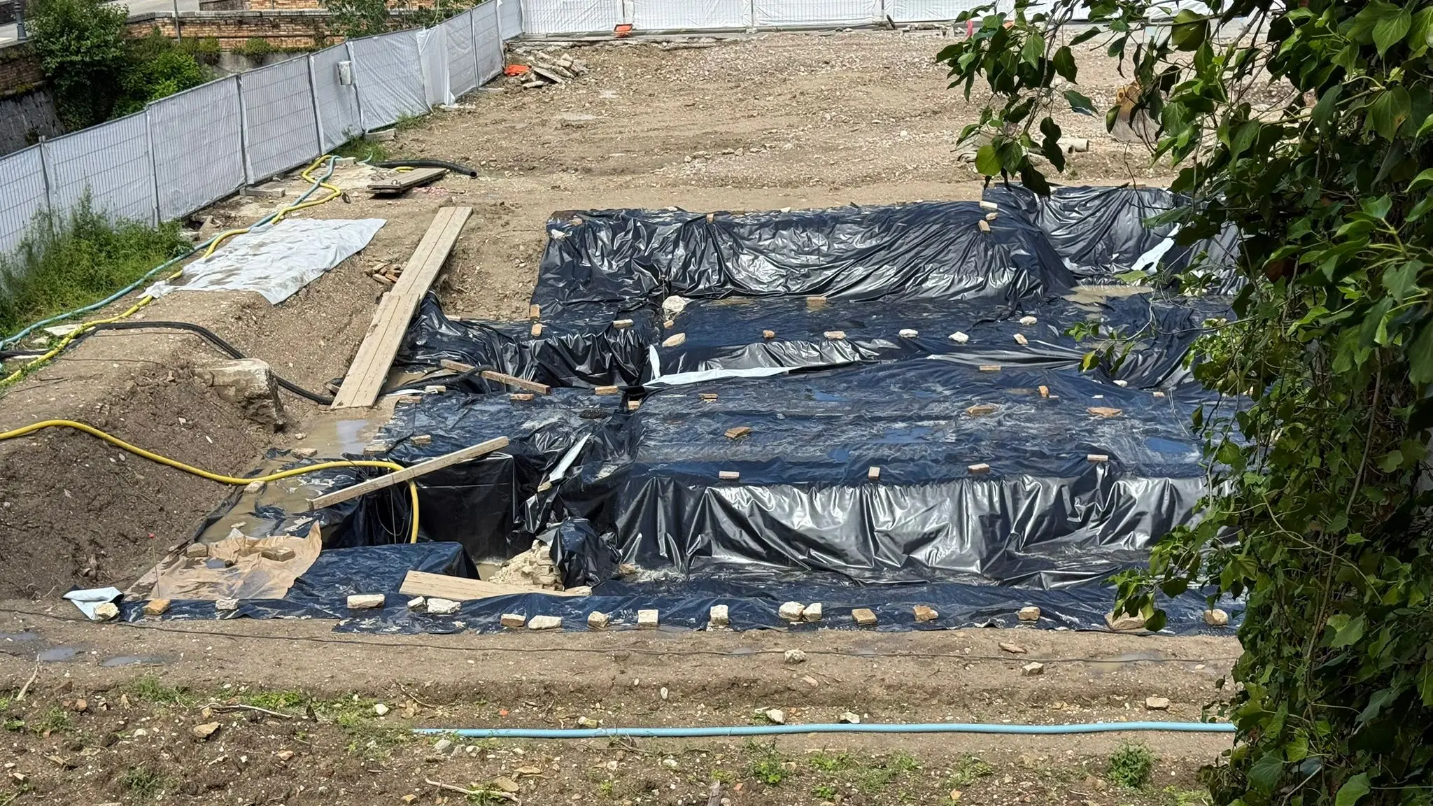 Oderzo, sotto l’ex pescheria emerge una basilica paleocristiana