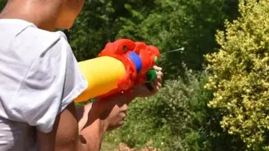 Una pistola ad acqua