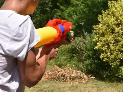 Una pistola ad acqua
