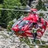Un intervento del soccorso alpino