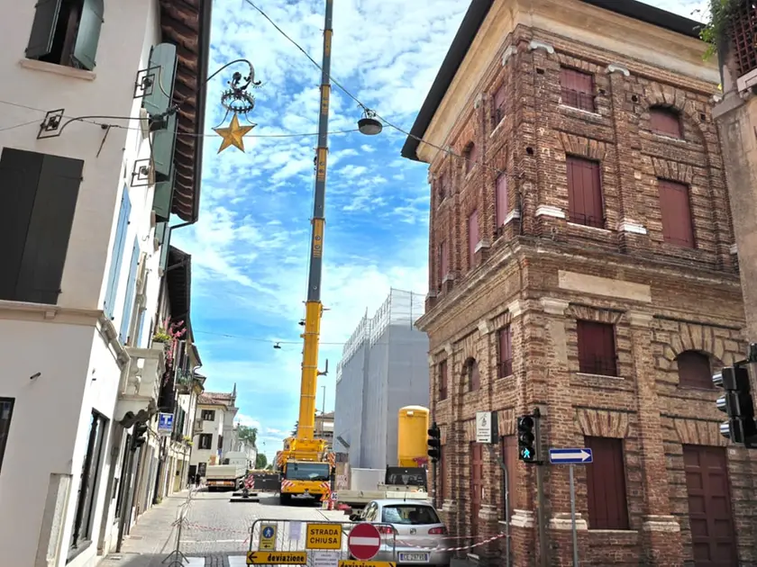 Il cantiere al Conservatorio Steffani ora rischia di non proseguire