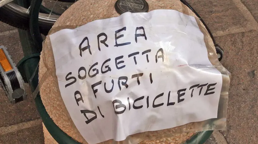 Treviso, rubate nove biciclette a un cittadino