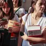 Studentesse prima della Maturità