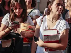 Studentesse prima della Maturità