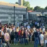 Folla riunita per ricordare Chiara Guerra