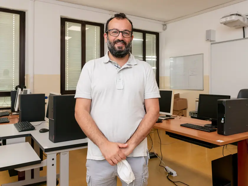 Il dirigente della scuola Alfonso D'Ambrosio