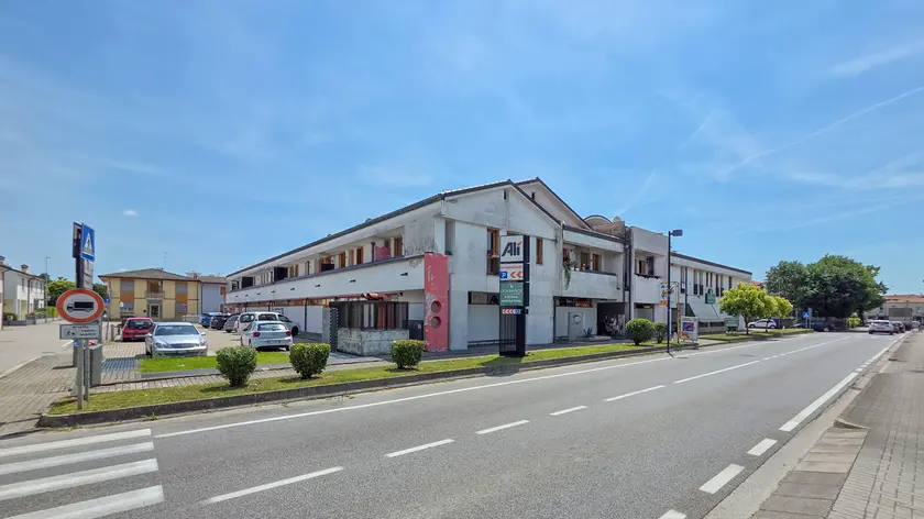 Il condominio in via Mattara, Vedelago