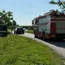L'auto finita nel fossato a San Polo di Piave dopo il malore dell'automobilista