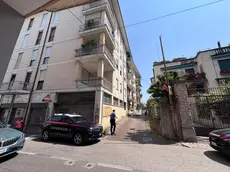 Carabinieri in via Tommaso da Modena
