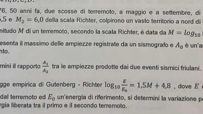 Il quesito proposto dal Ministero