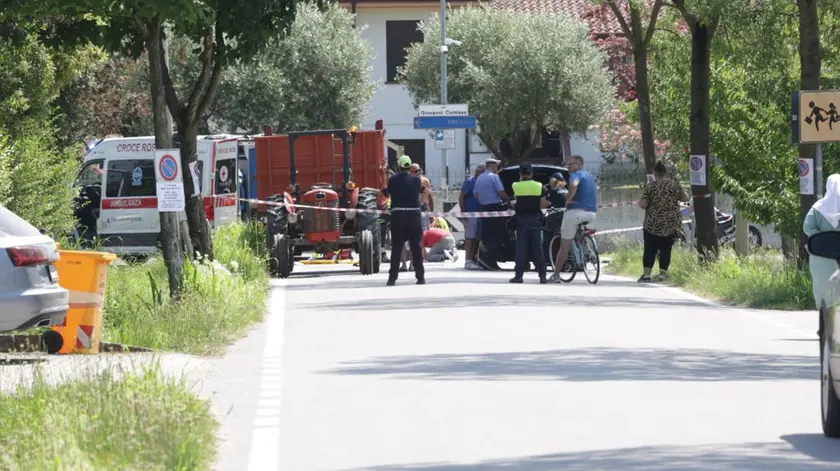 Il luogo della tragedia