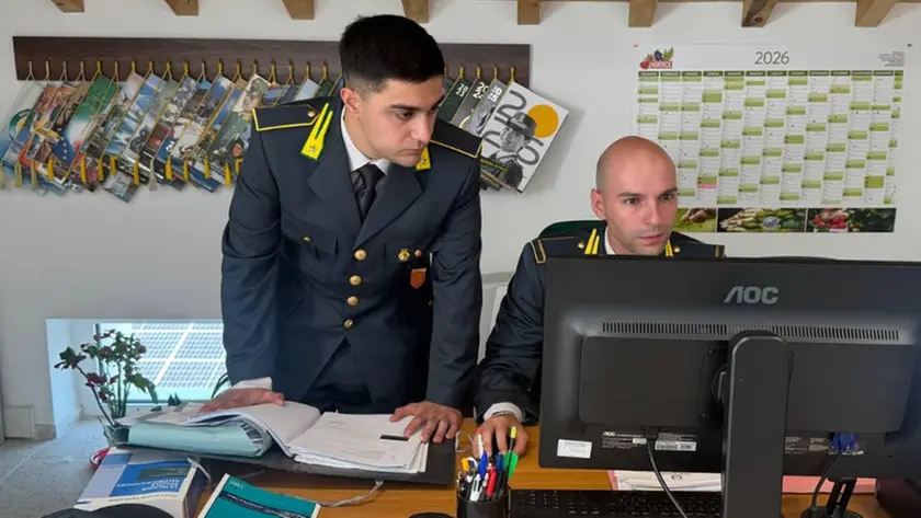 Un controllo della Finanza