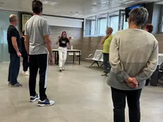 Una lezione del progetto "Teatro in Ospedale"