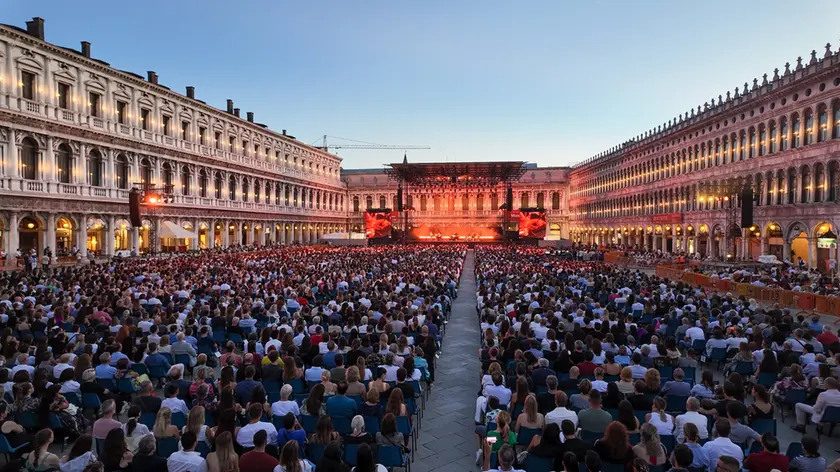 Al via la stagione dei concerti in piazza San Marco a Venezia