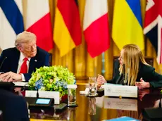 Il presidente degli Stati Uniti Donald Trump e la premier italiana Giorgia Meloni