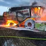 L'intervento dei vigili del fuoco