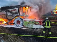 L'intervento dei vigili del fuoco