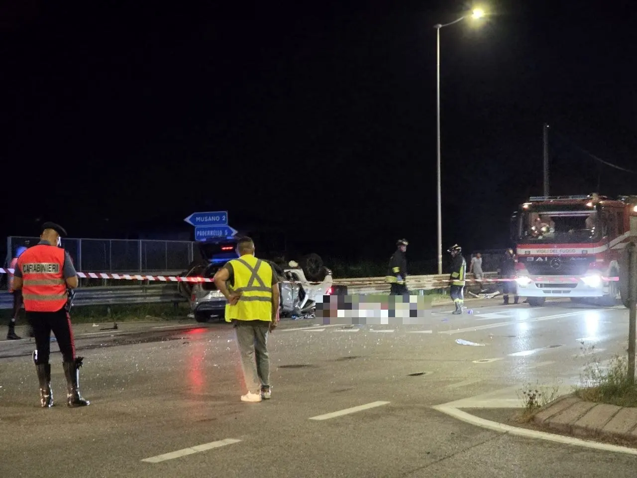 Il luogo della tragedia