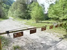 L’ingresso della cava Androz in Fadalto