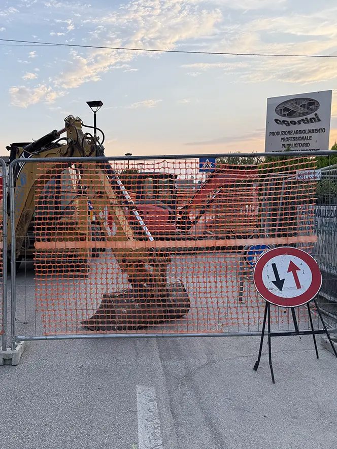 Il luogo dell'incidente, a San Martino di Lupari