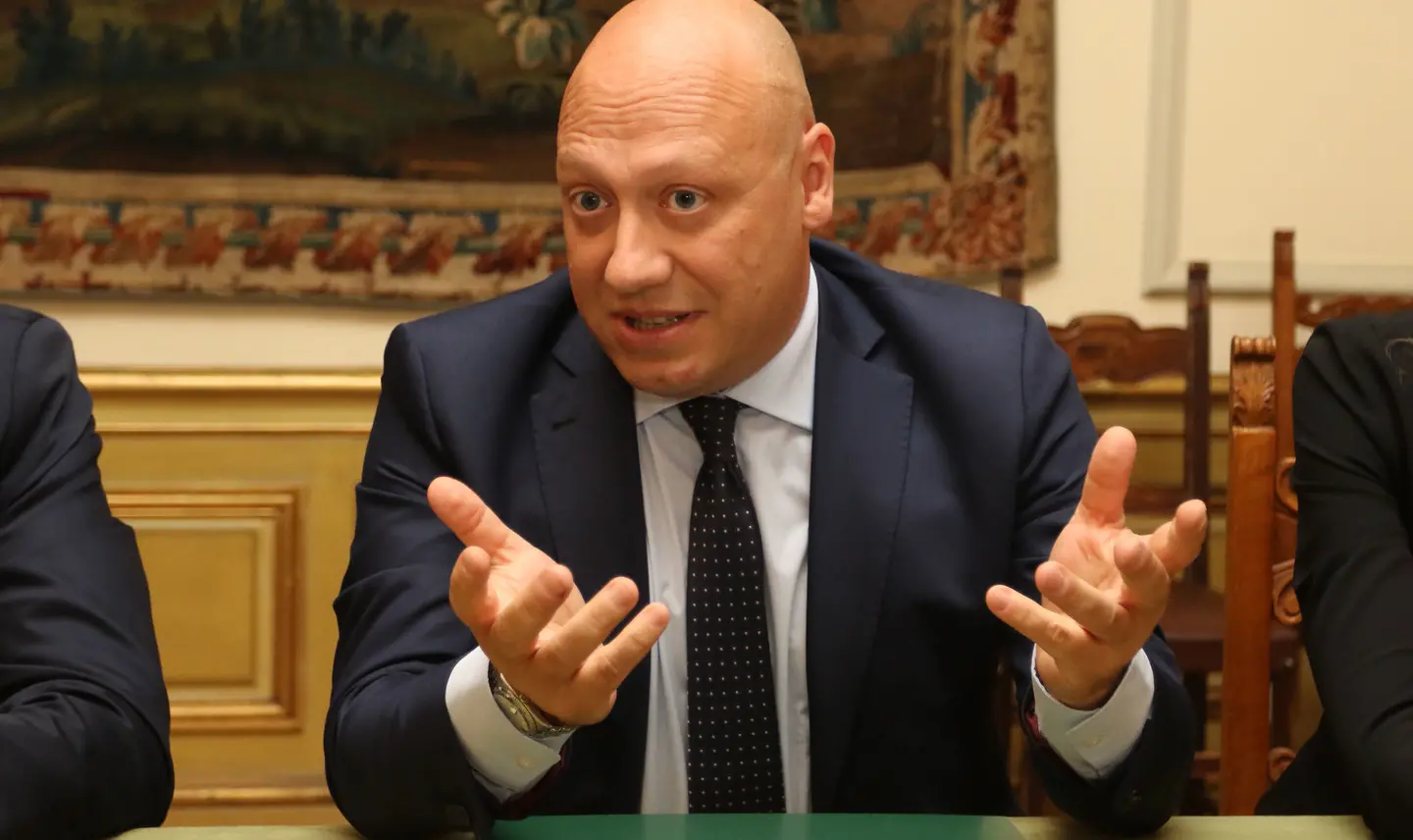 L'assessore Andrea De Checchi