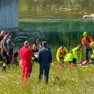 Il luogo della tragedia a Fagarè di San Biagio
