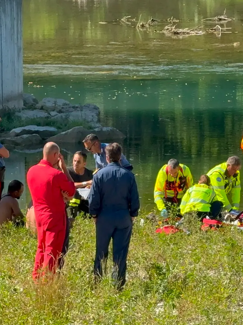 Il luogo della tragedia a Fagarè di San Biagio