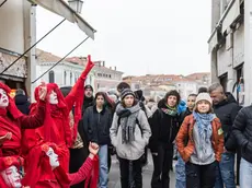 Greta Thunberg a Venezia con gli attivisti