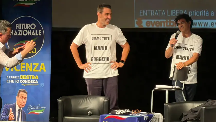 Roberto Vannacci a Vicenza