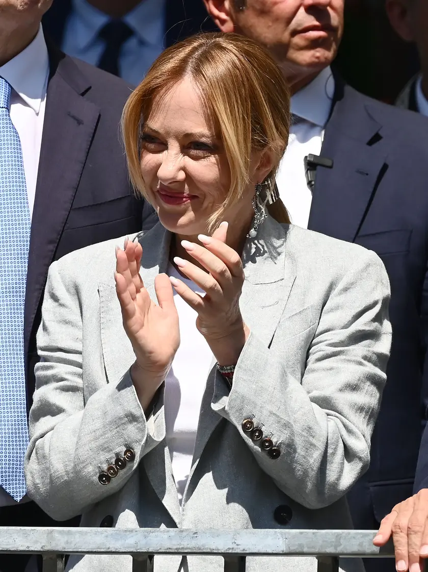 La premier Giorgia Meloni