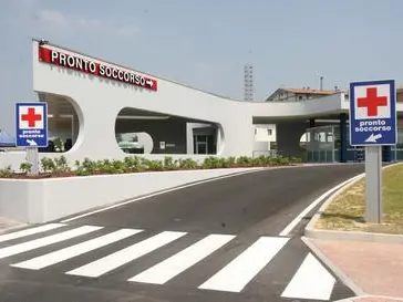 L'ingresso al pronto soccorso di Treviso