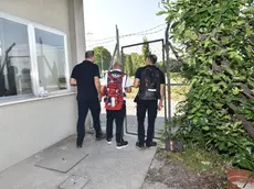 Investigatori dello Spisal a Susegana dopo la tragedia