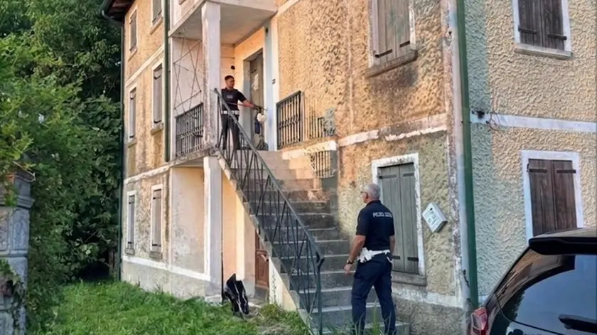 L'intervento delle forze dell'ordine