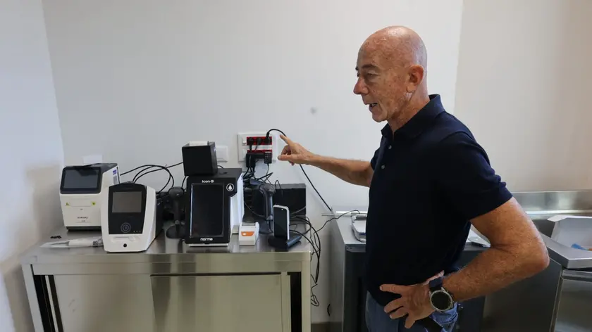 Roberto Rigoli alla casa di comunità di Fiera (Treviso)