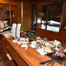 La gioielleria Collodel dopo il raid (foto Cavicchi/Macca)