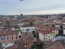 Un'immagine di Treviso dall'alto
