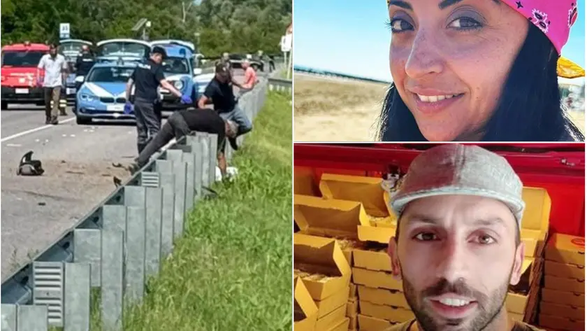 Incidente mortale a Salgareda, chi erano Francesco Fecarotta e Jessica Laface