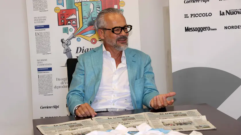 Il presidente del Treviso Calcio Alessandro Botter