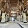La galleria interna ai Mulini Mandelli che collegherà la riva del Sile con il parco interno